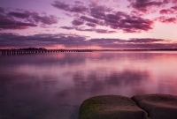 5. Como Jetty at Dusk by Calais Tink